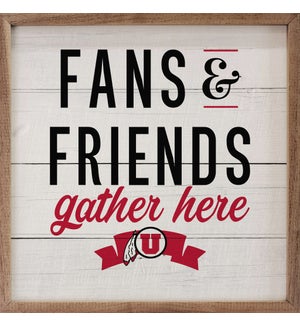 Fans And Friends University Of Utah